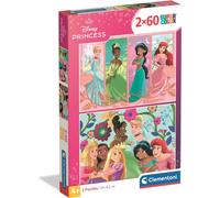 Clementoni puzzle Principesse Disney 2×60 pezzi