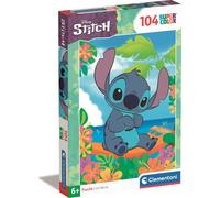 Clementoni 25755 Disney Stitch Jigsaw 104 Pieces-Supercolor Children 6-8 Years,