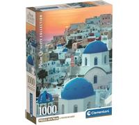 Clementoni - Puzzle Santorini - 1000 Pezzi