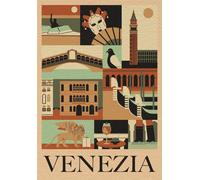 Clementoni - Puzzle Stile in città: Venezia - 1000 Pezzi