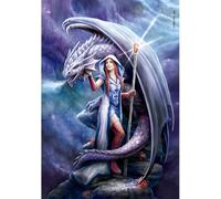 Clementoni Puzzle Strega del Drago 1000 Pezzi
