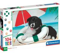 Puzzle CLEMENTONI Spiaggia Soleggiata 104 Pezzi