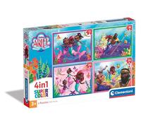 Puzzle progressivo 4 in 1 ARIEL di CLEMENTONI