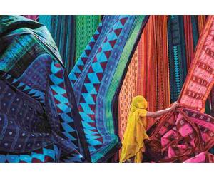 Clementoni - Puzzle Tessuti svolazzanti II - 1500 Pezzi