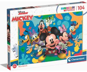 Clementoni - Puzzle Topolino e gli amici Disney - 100 Pezzi