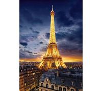 Clementoni - Puzzle Torre Eiffel compatta - 1000 Pezzi