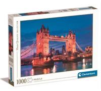 Clementoni - Puzzle Tower Bridge di notte - 1000 Pezzi