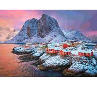 Puzzle 500 Pezzi Villaggio di Hamnoy