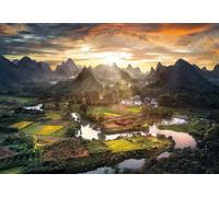 Clementoni CLM32564 Puzzle da 2000 pezzi - High Quality Collection: View of Chin