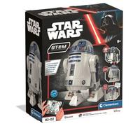 Clementoni Robot R2-D2 - Robot costruibile ispirato a Star Wars con luci a LED, suoni e app di codifica per bambini dagli 8 anni in su