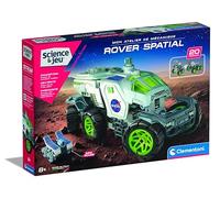 Clementoni - Rover Spatial NASA - 8 anni - Modello motorizzato Futuristico Rover della NASA - Esplorazione di Marte - Workshop di costruzione creativa - Giochi educativi per bambini - Made in Italy