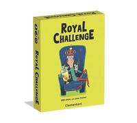 Clementoni - Royal Challenge, Gioco da Tavolo Party Game con 200 Sfide Divertenti di Abilità e Prontezza, Alta Rigiocabilità e Partite Veloci, 3-10 Giocatori, Made in Italy, Lingua Italiana, 16698