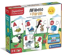 Clementoni Sapientino - Alfabeto e Parole, Gioco Educativo Bambini 3-6 Anni per Imparare Lettere e Parole Scrivendo con Il Metodo Ricalco, Made in Italy, Lingua Italiana, 16366