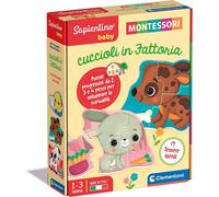 Gioco da Tavolo Educativo Clementoni Sapientino Baby Montessori Cuccioli in Fattoria