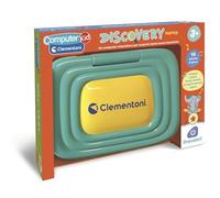 Clementoni Sapientino - Discovery Laptop, Computer Educativo per Bambini dai 3 Anni in su, 16 attività per Imparare Numeri, Lettere, Forme, Logica e Musica, Schermo LCD, Lingua Italiana, 16658
