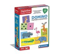 Clementoni - 16121 - Sapientino - Domino Numeri e Animali