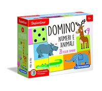 Clementoni - 16121 - Sapientino - Domino Numeri e Animali