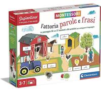 Clementoni Sapientino Fattoria Parole e Frasi Montessori