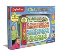 Clementoni Sapientino - Il Grillo Parlante, Gioco Educativo Bambini 2-5 Anni, 36 Tasti Interattivi, 6 Modalità di Gioco, Impara Alfabeto, Parole, Numeri e Musica, Made in Italy, Lingua Italiana, 16801