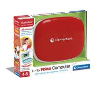 Clementoni Sapientino - Il Mio Primo Computer, Gioco Educativo Interattivo per Bambini 4-6 Anni, 30 attività per Imparare Numeri, Lettere, Musica e Parole Stimolando la Logica, Lingua Italiana, 17679