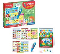 Clementoni Sapientino Scuola Dell'Infanzia Forme, Colori, Alfabeto E Numeri-Quiz