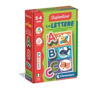 Clementoni Sapientino - Le Lettere, Gioco Educativo per Bambini 2-4 Anni con Tessere per Imparare Le Lettere dell'Alfabeto, Made in Italy, Lingua Italiana, 16862