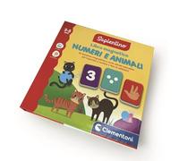 Clementoni sapientino libro magnetico numeri e animali 16493 - gioco educativo numeri e animali - assortito