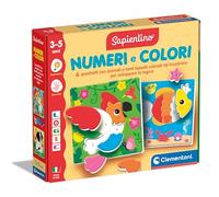 Sapientino Logic Gioco educativo - impara numeri e colori con puzzle di animali - clementoni