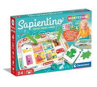 Clementoni - Sapientino Montessori-Banchetto con Schede attivitÃ Penne, Gioco E
