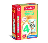 Clementoni Sapientino Montessori - Numeri Tattili, Gioco Educativo Metodo Montessoriano per Bambini 3-5 Anni con Flashcards per Imparare i Numeri e Contare, Made in Italy, Lingua Italiana, 16837