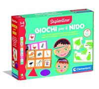 Clementoni Sapientino Montessori - Prime Scoperte, Gioco Educativo Metodo Montessoriano Bambini 1-3 Anni, per Scoprire Forme, Colori e Texture Tattili, Made in Italy, Lingua Italiana, 16469