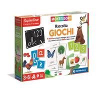 Clementoni Montessori - Gioco educativo per Imparare Alfabeto, Numeri, Forme e