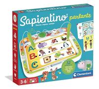 Clementoni Sapientino Parlante Gioco Elettronico con Schede Educative e Penna In