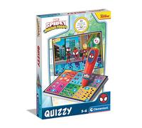 Clementoni Sapientino - Penna Interattiva Quizzy Marvel Spidey Amazing Friends, Gioco Elettronico Interattivo con Schede Educative per Bambini 3 Anni, Batterie Incluse, Made in Italy, 16805