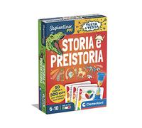 Clementoni Sapientino più - Testa a Testa Storia e Preistoria, Gioco Educativo per Bambini 6-10 Anni, 300 Quiz Divertenti su Diverse Epoche Storiche, Made in Italy, Lingua Italiana, 16442