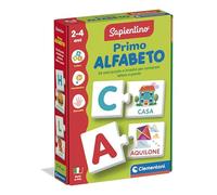 Clementoni Sapientino - Primo Alfabeto, Gioco Educativo per Bambini 2-4 Anni con Flashcards per Imparare Le Lettere e Le Prime Parole, Made in Italy, Lingua Italiana, 16839