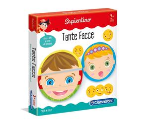 Clementoni Sapientino Tante Facce con Tessere Intercambiabili