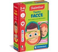 Clementoni Sapientino - Tante Facce, Gioco Educativo Bambini 2-4 Anni, con Tessere Intercambiabili per Imparare Le Emozioni e Sviluppare Il Pensiero Logico, Made in Italy, Lingua Italiana, 16861