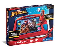 Clementoni Sapientino - Travel Quiz Marvel Spiderman, Gioco Educativo con Penna Elettronica per Bambini 4-6 Anni, 180 Quiz Illustrati con attività Educative e Divertenti, Made in Italy, 16453