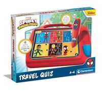 Clementoni Sapientino Travel Quiz Marvel Spidey Amazing Friends-Banchetto, Sched