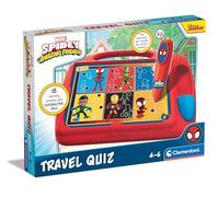 Clementoni - marvel spidey - travel quiz - gioco educativo, 16806