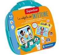 Clementoni Sapientino - Valigetta del Dottore, Kit Medico Bambini 4-6 Anni, Schede Educative