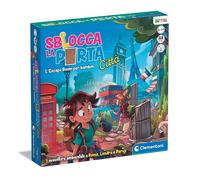 Clementoni Sblocca la Porta Città Gioco da Tavolo Escape Room per Bambini 8 Anni