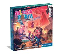 Clementoni - Sblocca la Porta, Gioco da Tavolo, 3 Escape Room per Bambini 8+ Anni e Adulti, Ambientata in 3 Luoghi Fantasy, 1-8 Giocatori, Idea Regalo Made in Italy, Lingua Italiana, 16587