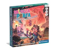 Clementoni - Sblocca la Porta, Gioco da Tavolo, 3 Escape Room per Bambini 8+ Anni e Adulti, Ambientata in 3 Luoghi Fantasy, 1-8 Giocatori, Idea Regalo Made in Italy, Lingua Italiana, 16587