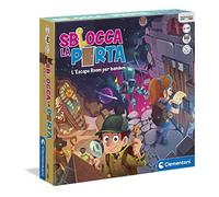 Clementoni - Sblocca la Porta, Gioco da Tavolo, 3 Escape Room per Bambini 8+ Anni e Adulti, Ambientata in 3 Luoghi Misteriosi, 1-8 Giocatori, Idea Regalo Made in Italy, Lingua Italiana, 16155