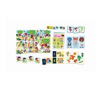 Clementoni - Scatola da 8 giochi in 1 - Giochi educativi forme, colori, numeri, quantità - Dai 3 anni in su