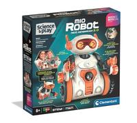 Clementoni Science Museum Mio Robot 2.0 - Costruisci e codifica il tuo robot interattivo con braccio magnetico per bambini 8+
