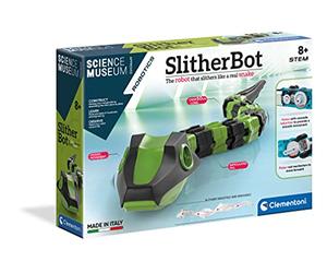 Clementoni Science Museum Slither Bot - Giocattolo robot serpente in movimento per bambini, kit educativo per l'apprendimento STEM (8+ anni)