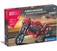 CLEMENTONI SCIENCE & PLAY laboratorio meccanico: roadster e dragster 2 in 1